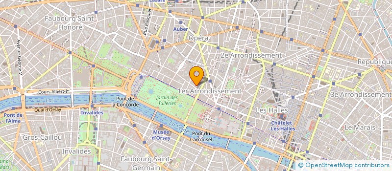 localisation de l'entreprise M & B TRADE à PARIS