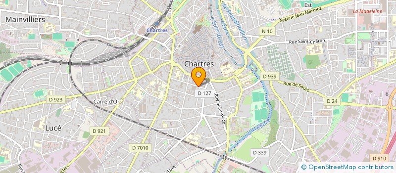 localisation de l'entreprise M.B.V IMMO à CHARTRES