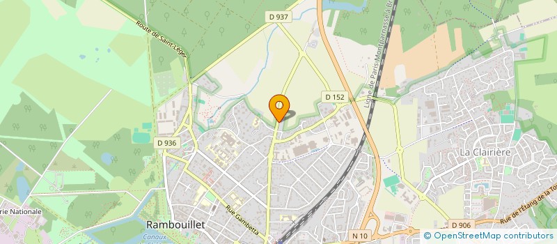 localisation de l'entreprise M.B.Y.R à RAMBOUILLET