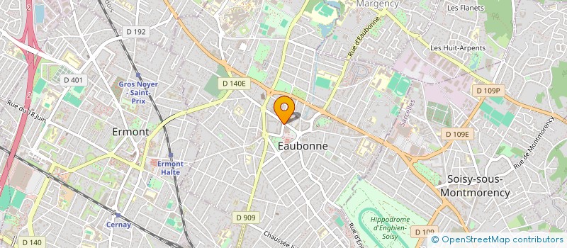 localisation de l'entreprise M&BACH SARL à EAUBONNE