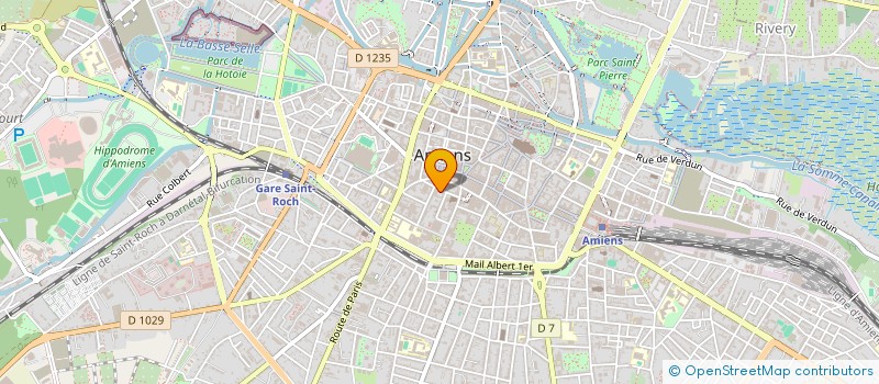 localisation de l'entreprise M'BARBER PRO à AMIENS