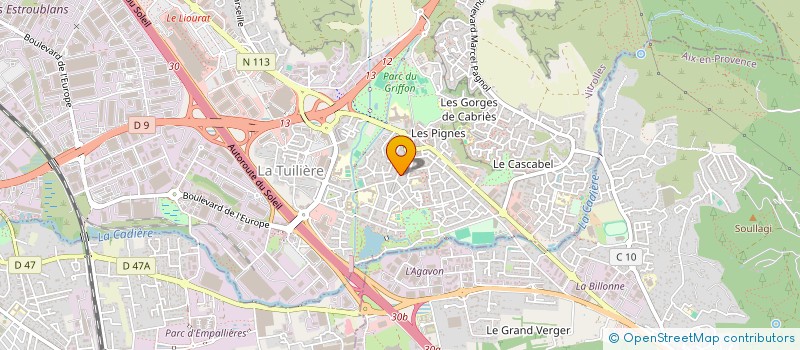 localisation de l'entreprise M BASSY à VITROLLES
