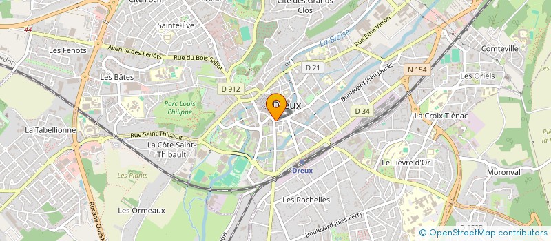 localisation de l'entreprise M.BATIMENT à DREUX