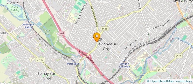 localisation de l'entreprise M BOIS  SAVIGNY-SUR-ORGE