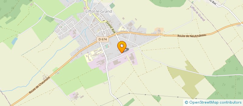 localisation de l'entreprise M-BOIS PRODUCTION à LIFFOL-LE-GRAND