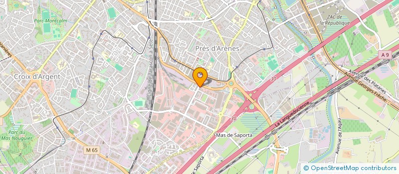 localisation de l'entreprise M BROTHERS à MONTPELLIER