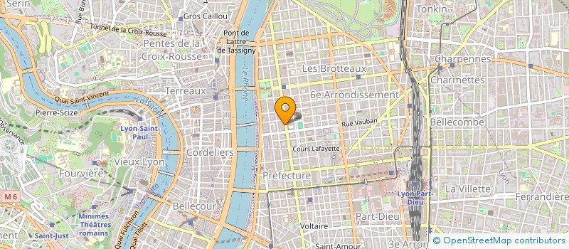 localisation de l'entreprise M C 1  LYON