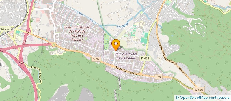 localisation de l'entreprise M.C 13 à GEMENOS