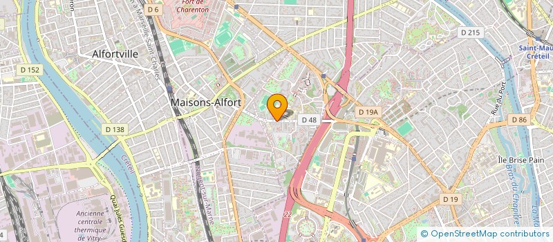 localisation de l'entreprise M C 2 A à MAISONS-ALFORT