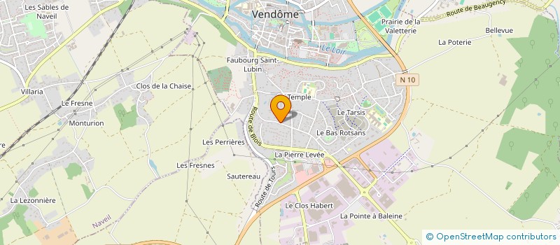 localisation de l'entreprise M C  VENDOME