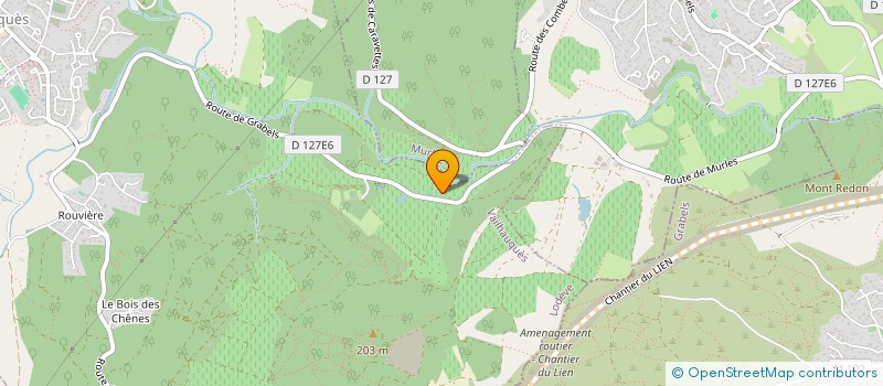 localisation de l'entreprise M C  VAILHAUQUES