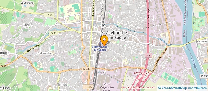 localisation de l'entreprise M C à VILLEFRANCHE-SUR-SAONE