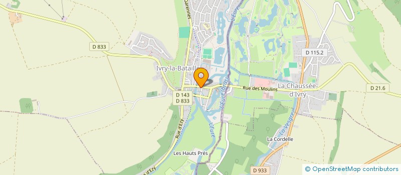 localisation de l'entreprise M C  IVRY-LA-BATAILLE