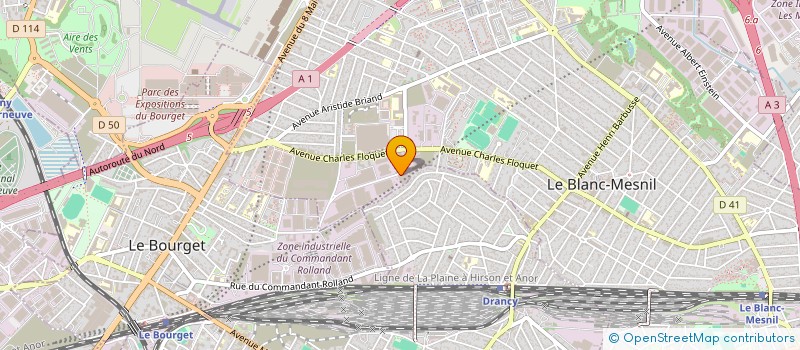 localisation de l'entreprise M-C  GARGES-LES-GONESSE