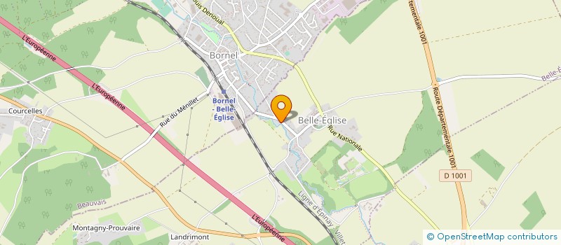 localisation de l'entreprise M.C  BELLE-EGLISE