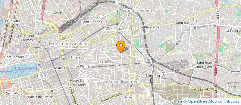 localisation de l'entreprise M.C 8 à MARSEILLE