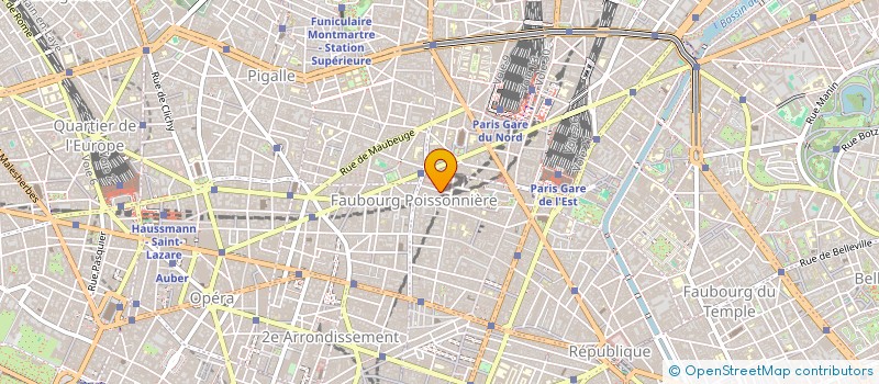 localisation de l'entreprise M C A 2000 à PARIS