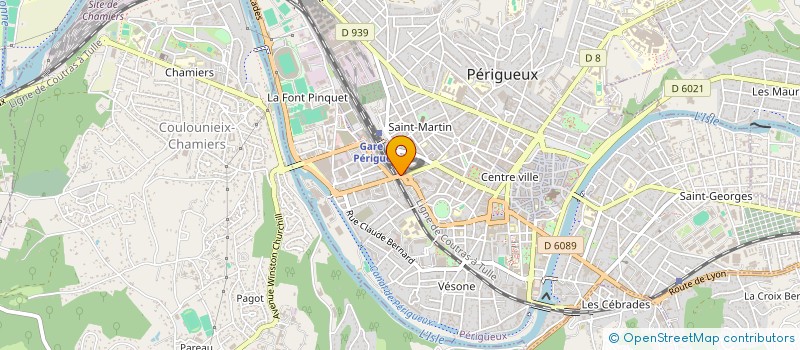localisation de l'entreprise M C A à PERIGUEUX
