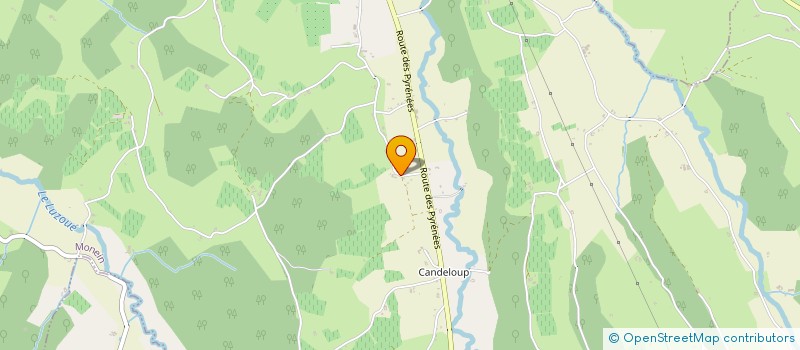 localisation de l'entreprise M.C.A. à MONEIN