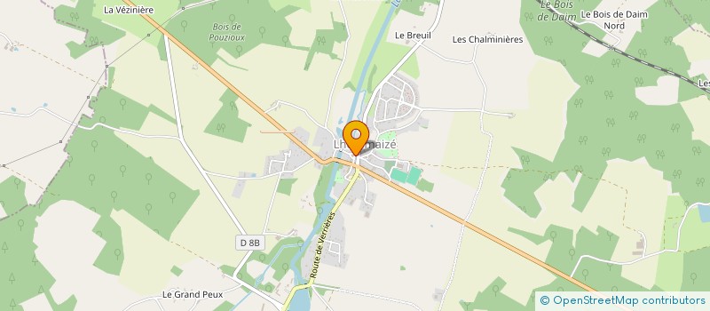 localisation de l'entreprise M C A G à LHOMMAIZE