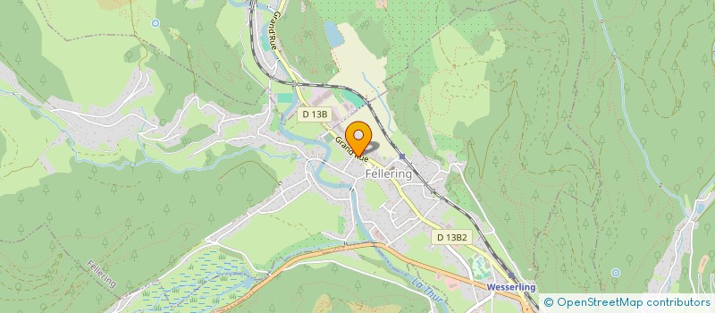 localisation de l'entreprise M.C.A.IMMOBILIER  FELLERING