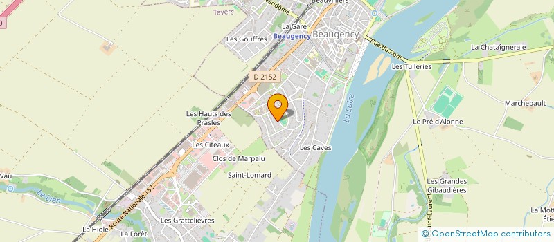 localisation de l'entreprise M.C.A.LAMARTINE IMMOBILIERE  BEAUGENCY