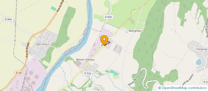 localisation de l'entreprise M.C.A MONTAGE CABLAGE DE L AMBY  HIERES-SUR-AMBY