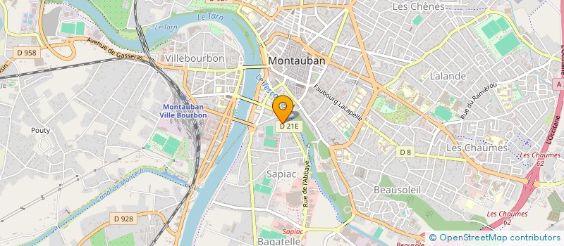 localisation de l'entreprise M.C.AUTO  MONTAUBAN