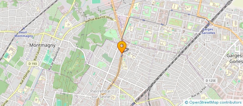 localisation de l'entreprise M C BAT à PIERREFITTE-SUR-SEINE