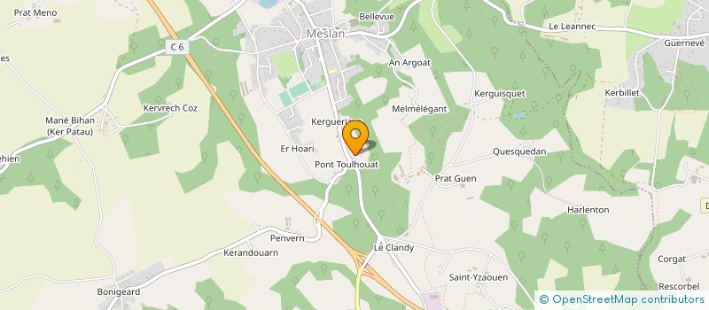 localisation de l'entreprise M.C. BATIMENT  MESLAN