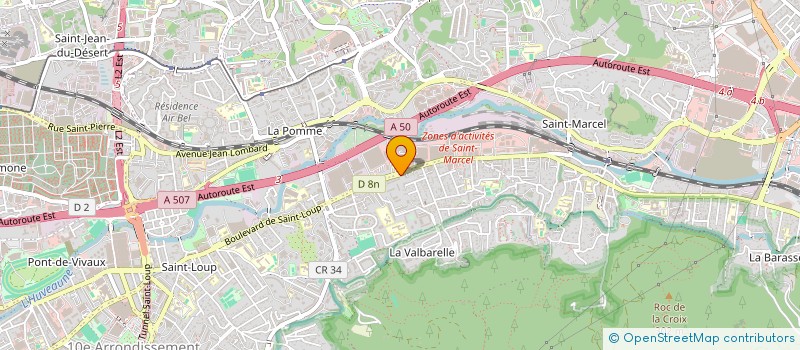 localisation de l'entreprise M C C à MARSEILLE