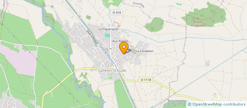 localisation de l'entreprise M.C.C.L  SALLELES-D'AUDE