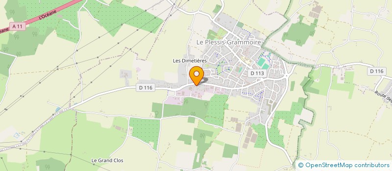localisation de l'entreprise M&C CARRELAGES à SAINT-BARTHELEMY-D'ANJOU