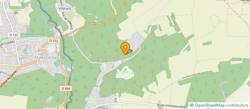 localisation de l'entreprise M.C CHEVRAIN  BUTHIERS