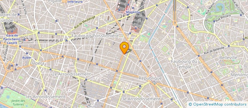 localisation de l'entreprise M C COIFFURE SARL  PARIS