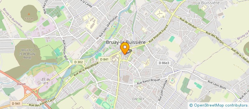 localisation de l'entreprise M.C CONCEPT  BRUAY-LA-BUISSIERE