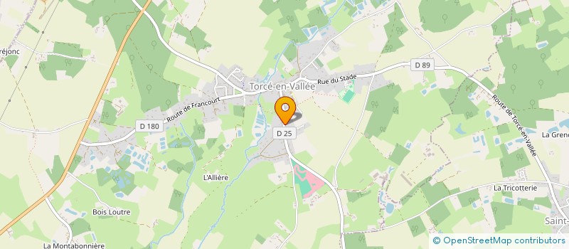 localisation de l'entreprise M.C CONSTRUCTION à TORCE-EN-VALLEE