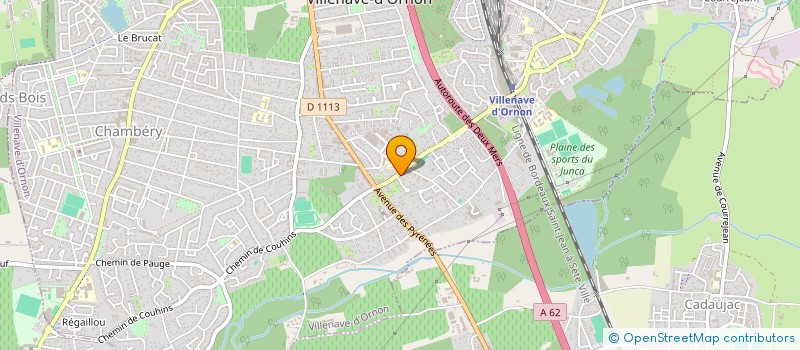 localisation de l'entreprise M&C CONSULTANTS  VILLENAVE-D'ORNON