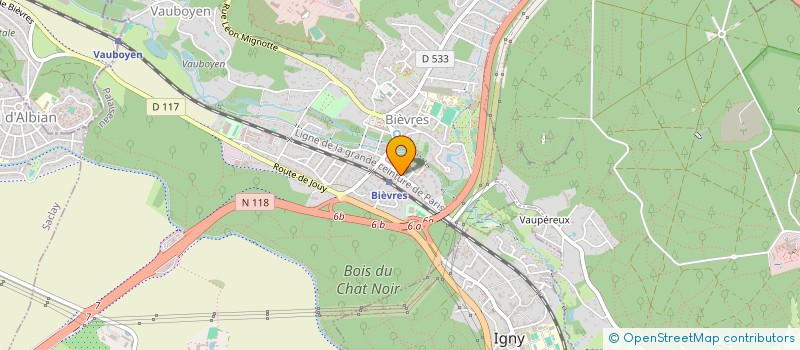 localisation de l'entreprise M.C CONSULTING à BIEVRES
