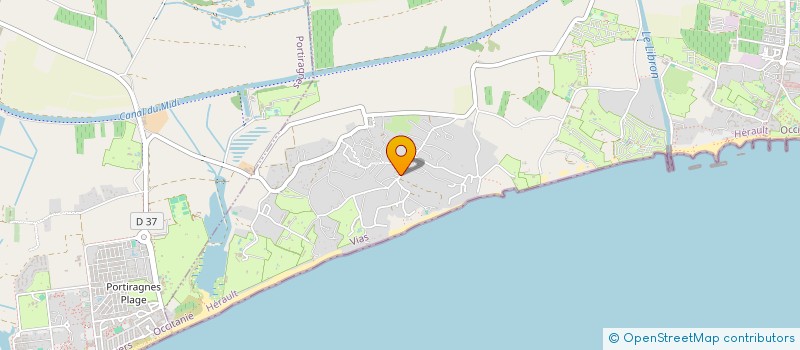 localisation de l'entreprise M C D  VIAS