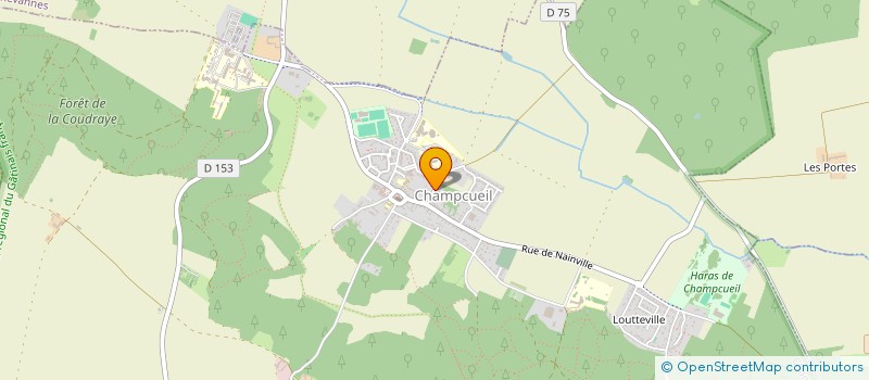 localisation de l'entreprise M.C.D.-MASCOR à CHAMPCUEIL