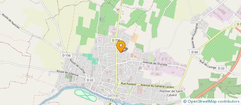 localisation de l'entreprise M C D P à BOURG-CHARENTE