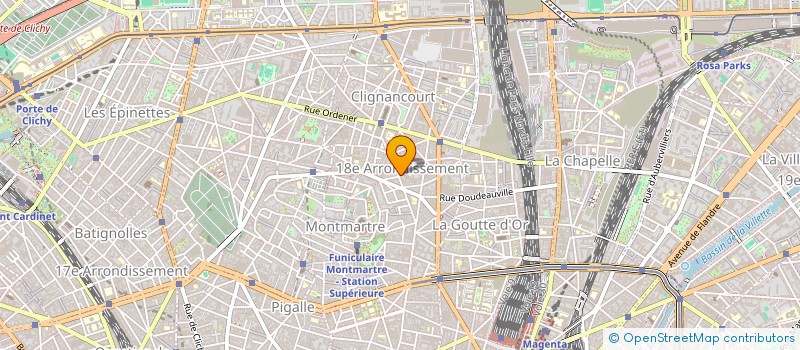 localisation de l'entreprise M.C DECORS à PARIS