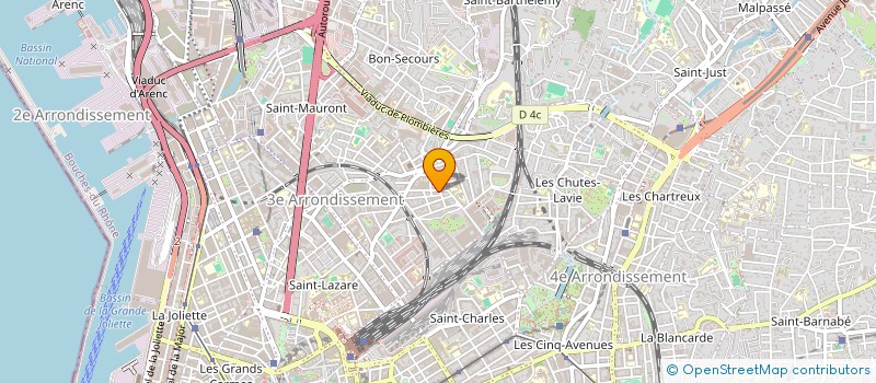 localisation de l'entreprise M C E P RENOVATION à MARSEILLE