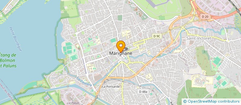 localisation de l'entreprise M C F à MARIGNANE