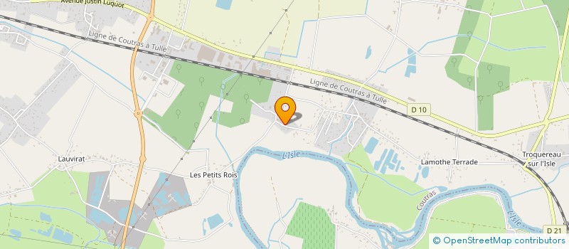 localisation de l'entreprise M C F C à COUTRAS