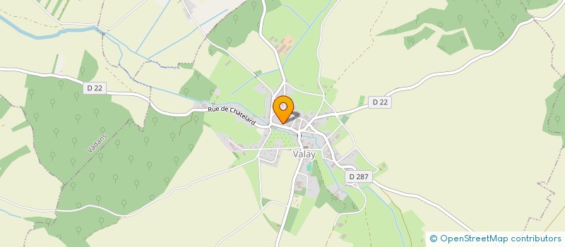 localisation de l'entreprise M.C.F.P.  CHAUMERCENNE