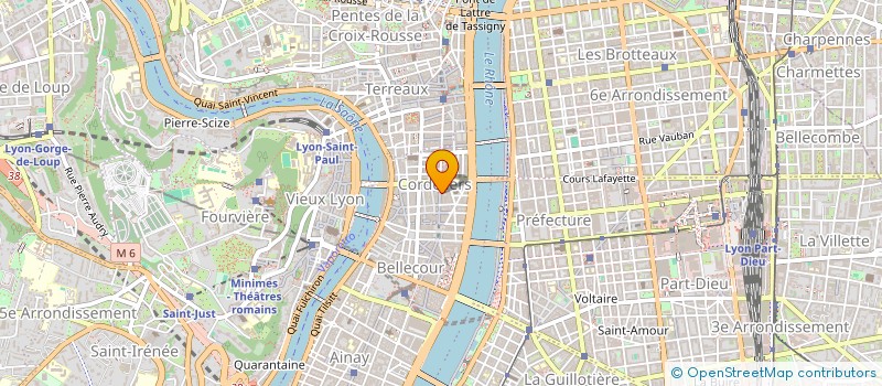 localisation de l'entreprise M.C.G.B  LYON
