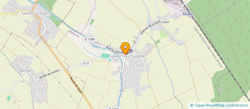 localisation de l'entreprise M.C.H  SAULON-LA-CHAPELLE