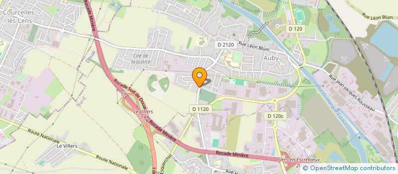 localisation de l'entreprise M.C.H.  AUBY